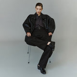 SIOT4208 Edit Leather Jacket_Black