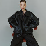 SIOT4208 Edit Leather Jacket_Black