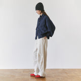 SIOT4212 Washed Bomber Jacket_Navy
