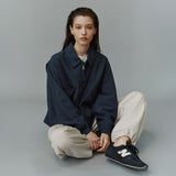 SIOT4212 Washed Bomber Jacket_Navy