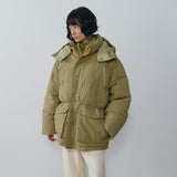 SIOT4215 Duck Down Classic Mountain Puffer_Khaki beige