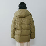 SIOT4215 Duck Down Classic Mountain Puffer_Khaki beige