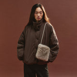 SIOT4217 Thinsulate High-Neck Blouson Puffer_Brown