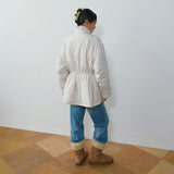 SIOT4218 Thinsulate Military Field Puffer_Cream