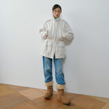 SIOT4218 Thinsulate Military Field Puffer_Cream