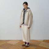 SIOT4220 Faux Shearling High-Neck Zip-Up_Cream