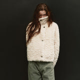 SIOT4223 Soft Shearling Fur Jacket_Cream