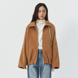 SIOT4226 Handmade Minimal Blouson_Camel
