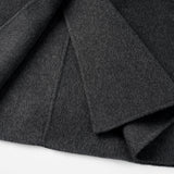 SIOT4227 Handmade Wing-Sleeve Long Coat_Charcoal