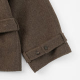 SIOT4228 Wool Belted Half Coat_Brown