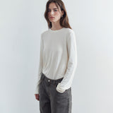 SITP5308 Soft Basic T-Shirt_Ivory