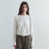 SITP5308 Soft Basic T-Shirt_Ivory