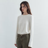 SITP5308 Soft Basic T-Shirt_Ivory
