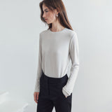 SITP5308 Soft Basic T-Shirt_Light gray