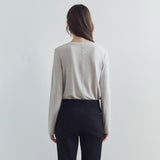 SITP5308 Soft Basic T-Shirt_Light gray