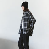 SITP5311 Washed Check Shacket_Black