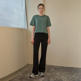 SIPT7023 Long Wide Slacks_Black