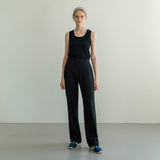 SIPT7050 signature summer trousers_Black