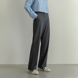 SIPT7050 signature summer trousers_Charcoal