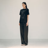 SIPT7125 Washed Purtig Pants_Black