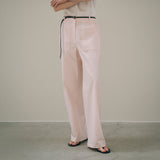 SIPT7125 Washed Purtig Pants_Light pink