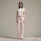 SIPT7125 Washed Purtig Pants_Light pink