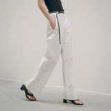 SIPT7125 Washed Utility Pants_White