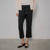 SIPT7153 Comfort Line Capri Pants_Black
