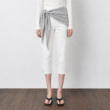 SIPT7153 Comfort Line Capri Pants_White (summer ver.)
