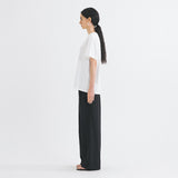 SIPT7163 Washa Half-Banding Slacks_Black