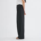 SIPT7163 Washa Half-Banding Slacks_Black