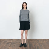 SIPT7185 Light Banded Shorts_Black
