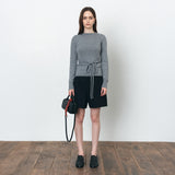 SIPT7185 Light Banded Shorts_Black