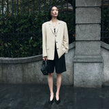 SIPT7188 Classic Balance Half Slacks_Black