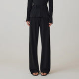 SIPT7191 Comfort Daimaru Banding Pants_Black