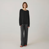 SIPT7191 Comfort Daimaru Banding Pants_Charcoal
