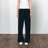 SIPT7192 Comfort Wide Banding Slacks_Black