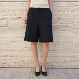 SIPT7200 Minimal Bermuda Pants_Black