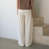 SIPT7201 Resort Jersey Banding Pants_Cream