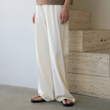 SIPT7201 Resort Jersey Banding Pants_Cream