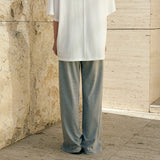 SIPT7201 Resort Jersey Banding Pants_Melange Gray