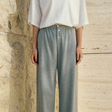 SIPT7201 Resort Jersey Banding Pants_Melange Gray