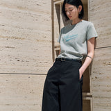 SIPT7204 Light Cotton Curved Pants_Black