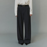 SIPT7211 Gentle Wide Jogger Slacks_Charcoal