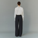 SIPT7211 Gentle Wide Jogger Slacks_Charcoal