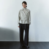 SIPT7213 Bootcut Pintuck Slacks_Black
