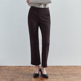 SIPT7217 Comfort Daily Pants_Deep brown