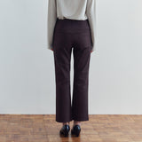 SIPT7217 Comfort Daily Pants_Deep brown