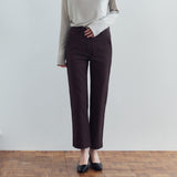 SIPT7217 Comfort Daily Pants_Deep brown