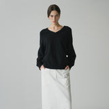 SIST9052 Cotton Purtig Long Skirt_White